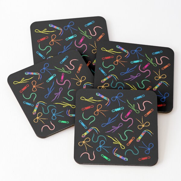 Item preview, Shoe Laces Illustration Pattern | Urban/Youth Art designed and sold by UnhingedBird.