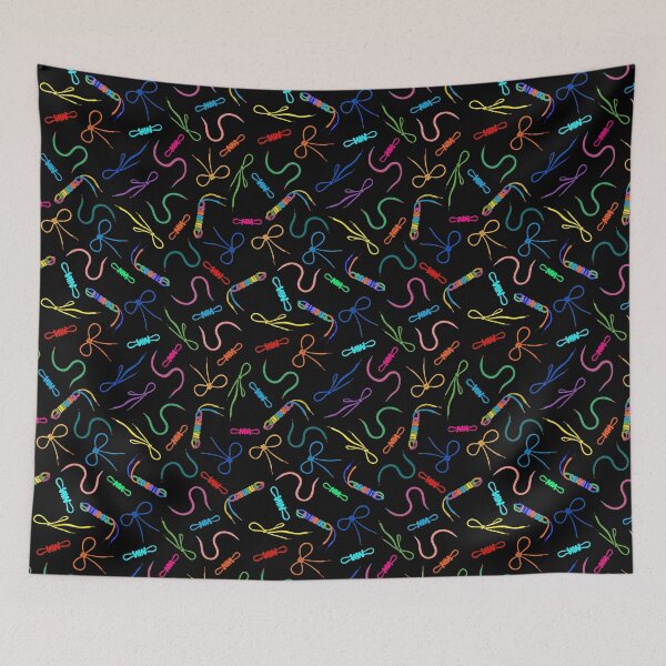 Item preview, Shoe Laces Illustration Pattern | Urban/Youth Art designed and sold by UnhingedBird.