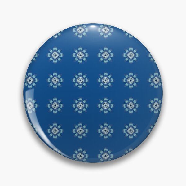 Item preview, Deep Blue Geometric Minimalist Tile Pattern designed and sold by SahmatArt.