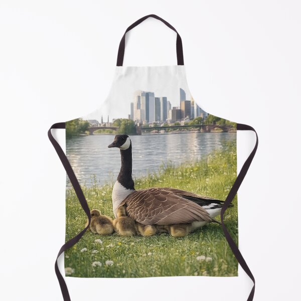 Item preview, Bird caring for its offspring in Frankfurt designed and sold by Hookesmode.
