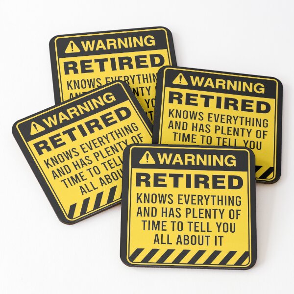Item preview, Retired: Knows Everything & Has Plenty Of Time designed and sold by GorArt1.