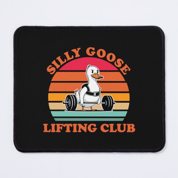 Item preview, Silly Goose Lifting Club Funny Gym Goose Workout Design designed and sold by Chives-Sor.