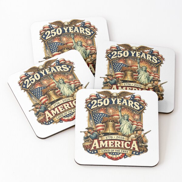 Item preview, America 250 Years Anniversary Patriotic USA Bicentennial Heritage Artwork designed and sold by Hookesmode.