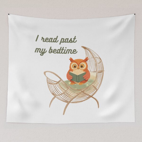 Item preview, I read past my bedtime designed and sold by creativityisfun.