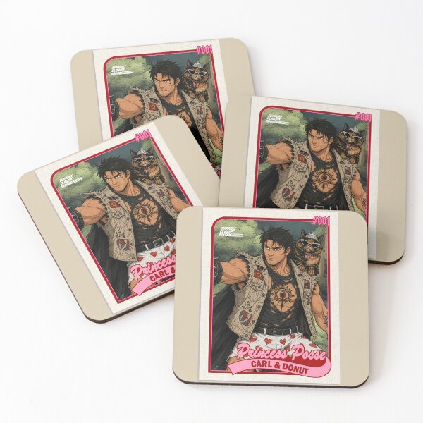 Item preview, Trading Card #001: Princess Posse - Carl & Donut | Dungeon Crawler Carl Fan Design designed and sold by SupportClassSavage.