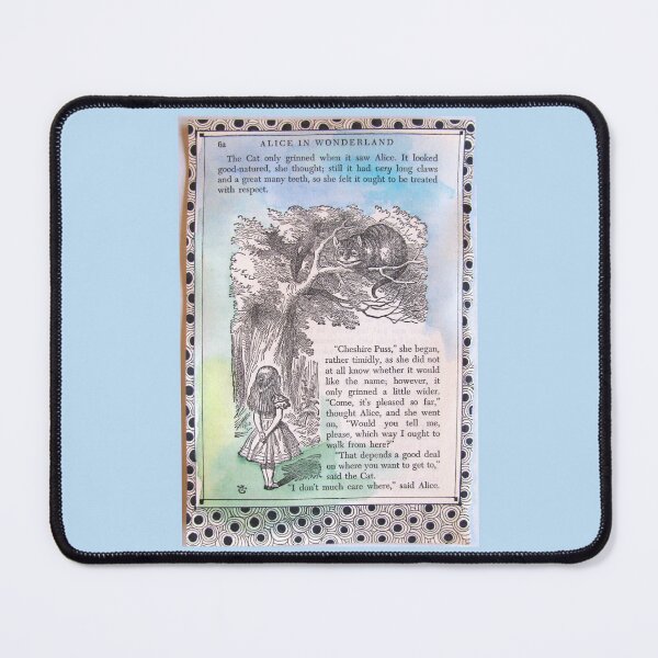 Item preview, Alice in Wonderland and the Cheshire Cat designed and sold by collageDP.