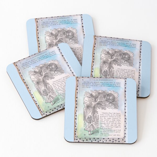 Item preview, Alice in Wonderland and the Cheshire Cat designed and sold by collageDP.