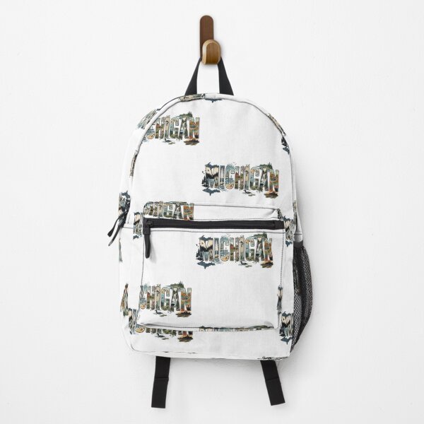 Item preview, Michigan Vintage Nature Collage MI State Pride Travel Landscape designed and sold by phoebelevine.