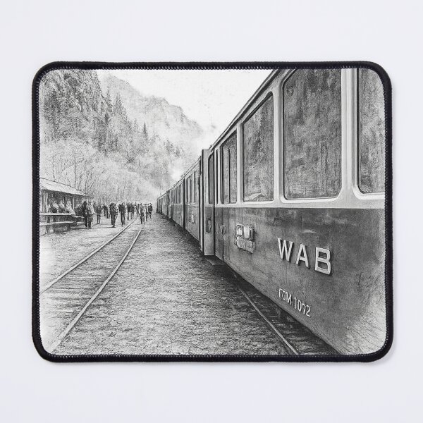 Item preview, Steam Train Art designed and sold by OnePercent992.