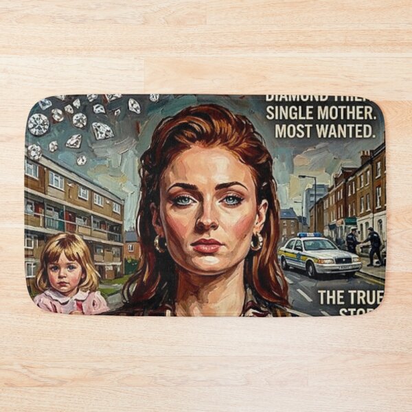 Item preview, Joan TV Series Art – Diamond Thief Single Mother Textured Fine Art Poster designed and sold by Art's Diner.