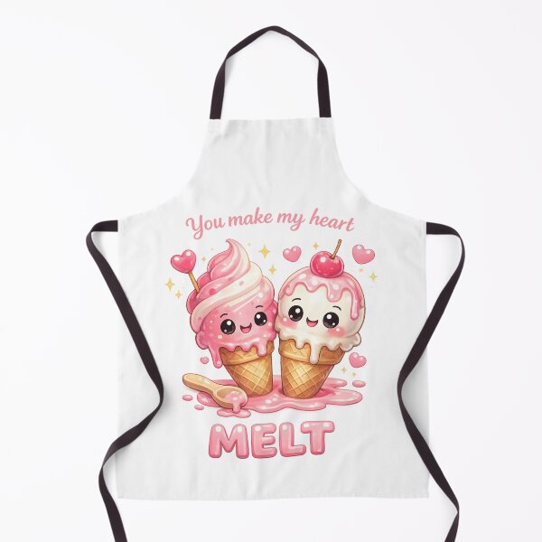 Item preview, You Make My Heart Melt Ice Cream Pun | Kawaii Pastel Valentine Aesthetic designed and sold by Dulxoz.