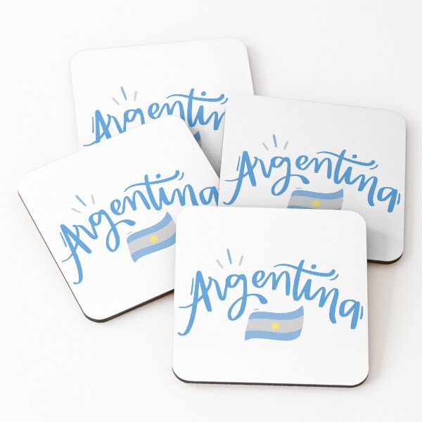 Item preview, argentina flag designed and sold by LiteratiOnline.