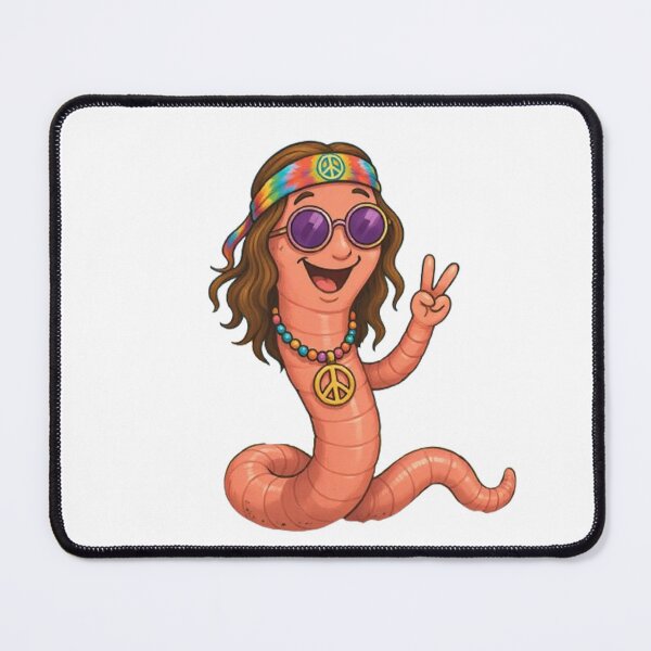 Item preview, hippie worm designed and sold by Gokuxtreme.