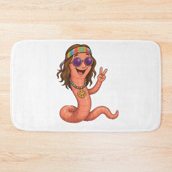 Item preview, hippie worm designed and sold by Gokuxtreme.