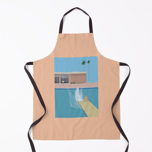 Item preview, Not ‘A Bigger Splash’ by Hockney (rabbit) designed and sold by EmmaChristieArt.