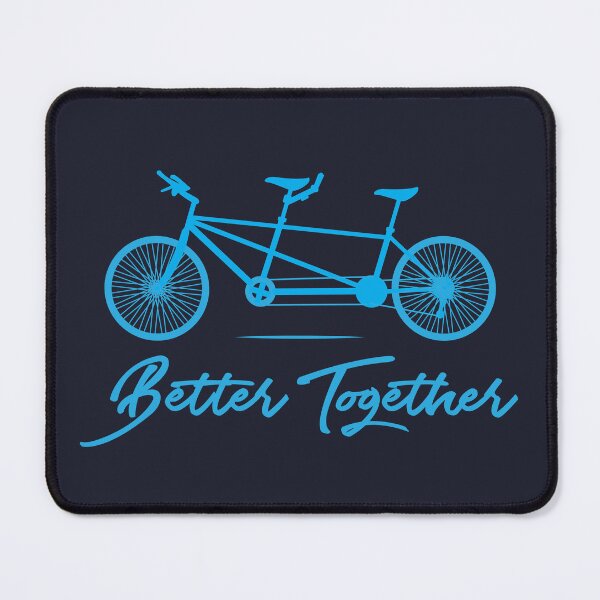 Item preview, Tandem Bike Better Together Cyclist Design designed and sold by CreativeTwins.