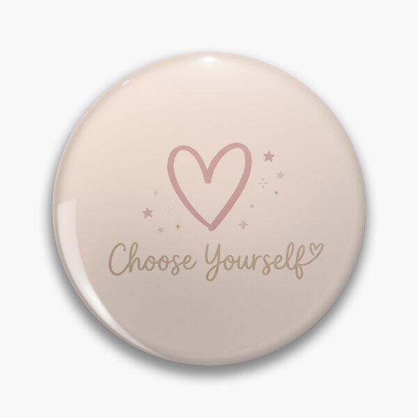 Item preview, Choose Yourself Minimal Heart designed and sold by VibeShift Studio.