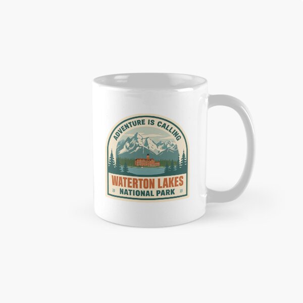 Item preview, Adventure Is Calling Waterton Lakes National Park Travel Hiking Nature designed and sold by JonesFlora2025.