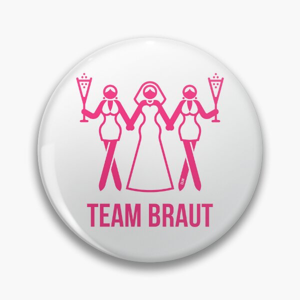 Item preview, Team Bride (Bachelorette Party / Hen Party / Stag Party / Threesome / Pink) designed and sold by Roderix.
