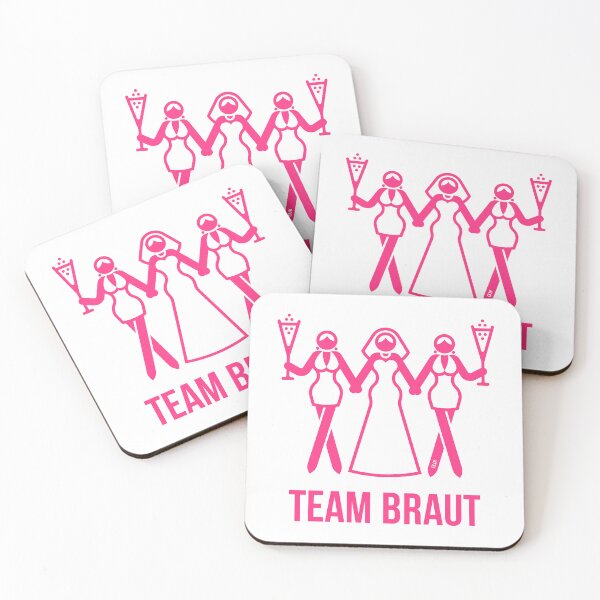 Item preview, Team Bride (Bachelorette Party / Hen Party / Stag Party / Threesome / Pink) designed and sold by Roderix.