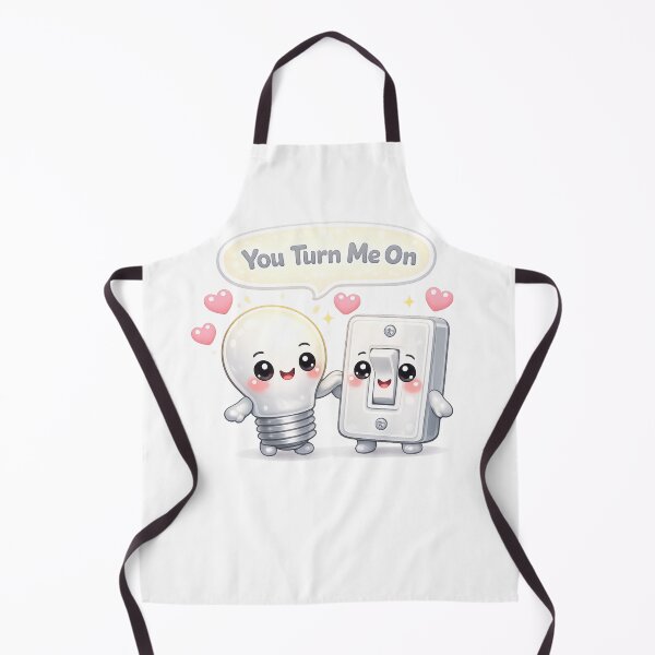 Item preview, You Turn Me On Lightbulb Pun | Kawaii Cheeky Valentine Aesthetic designed and sold by Dulxoz.