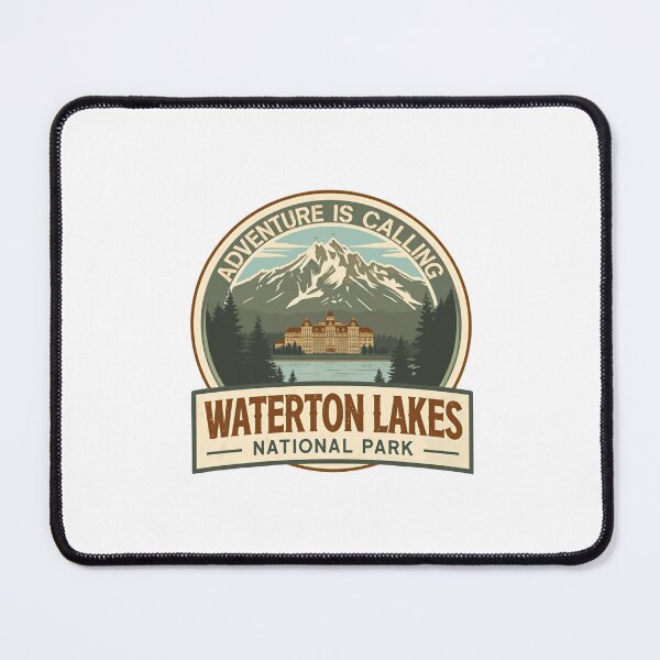 Item preview, Adventure Is Calling Waterton Lakes National Park Canada Travel Explorer designed and sold by JonesFlora2025.