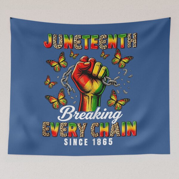 Item preview, Breaking Every Chain Since 1865 Women Men Juneteenth Freedom designed and sold by Mjayshop.