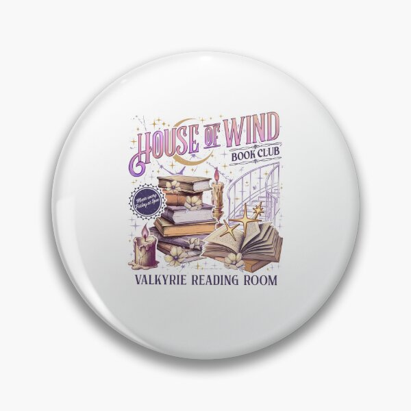 Item preview, House of Wind Book Club Valkyrie Reading Room Fantasy Readers designed and sold by phoebelevine.