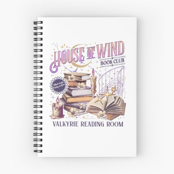 Item preview, House of Wind Book Club Valkyrie Reading Room Fantasy Readers designed and sold by phoebelevine.