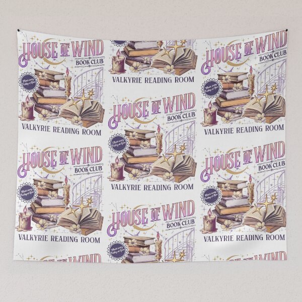Item preview, House of Wind Book Club Valkyrie Reading Room Fantasy Readers designed and sold by phoebelevine.