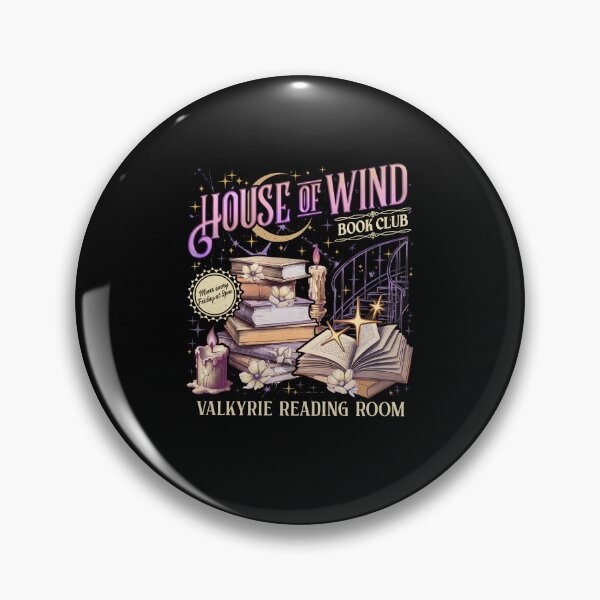 Item preview, House of Wind Book Club Valkyrie Reading Room Fantasy Readers Lovers designed and sold by phoebelevine.