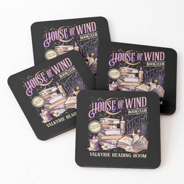 Item preview, House of Wind Book Club Valkyrie Reading Room Fantasy Readers Lovers designed and sold by phoebelevine.