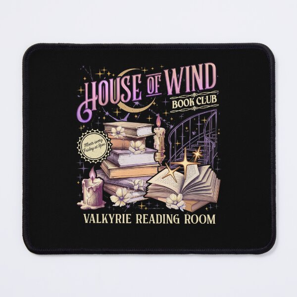 Item preview, House of Wind Book Club Valkyrie Reading Room Fantasy Readers Lovers designed and sold by phoebelevine.