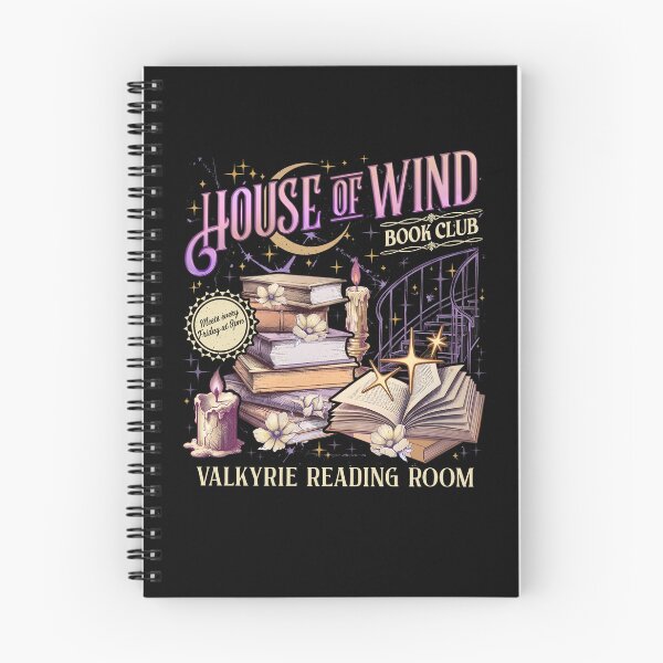 Item preview, House of Wind Book Club Valkyrie Reading Room Fantasy Readers Lovers designed and sold by phoebelevine.