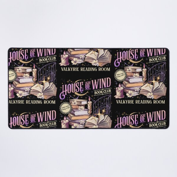 Item preview, House of Wind Book Club Valkyrie Reading Room Fantasy Readers Lovers designed and sold by phoebelevine.