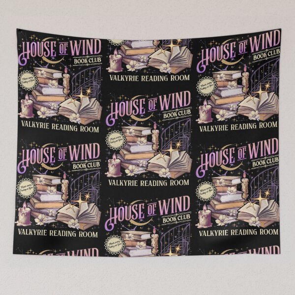 Item preview, House of Wind Book Club Valkyrie Reading Room Fantasy Readers Lovers designed and sold by phoebelevine.