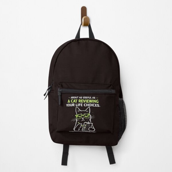 Item preview, About as Useful as a Cat Reviewing Your Life Choices designed and sold by lazydogonline.