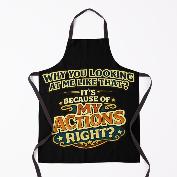 Item preview, Why You Looking At Me Like That Funny Actions Quote designed and sold by TeeTimeTreasure.