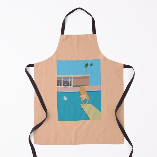 Item preview, Not ‘A Bigger Splash’ by Hockney (dog) designed and sold by EmmaChristieArt.