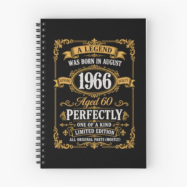Item preview, A Legend Born in August 1966 60th Birthday Vintage Gift designed and sold by G350.