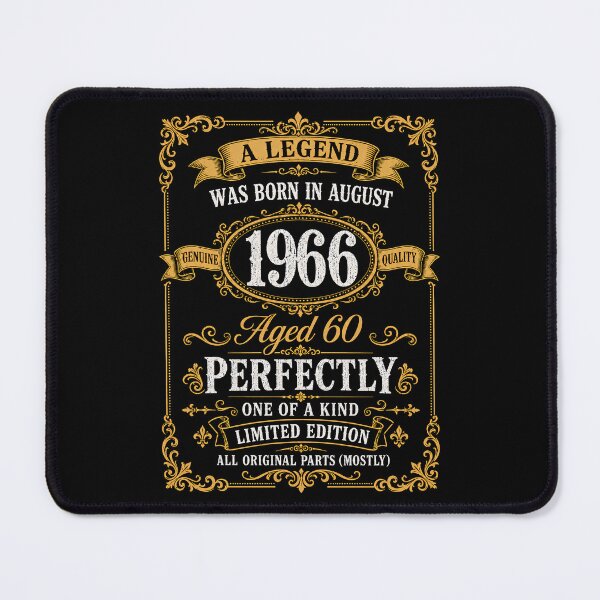 Item preview, A Legend Born in August 1966 60th Birthday Vintage Gift designed and sold by G350.