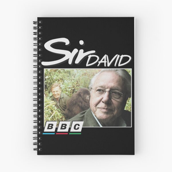 Item preview, David Attenborough Side Portrait Poster Design Today Graphic designed and sold by DanielFeldtART.