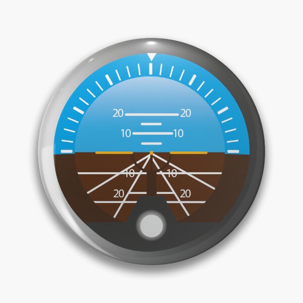 Item preview, Airplane Pilot Attitude Gyro Cockpit Dial designed and sold by CreativeTwins.