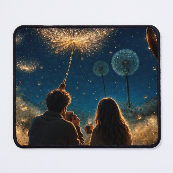Item preview, Magical Dandelion Night – Romantic Starry Moment designed and sold by MagicMood Creations.
