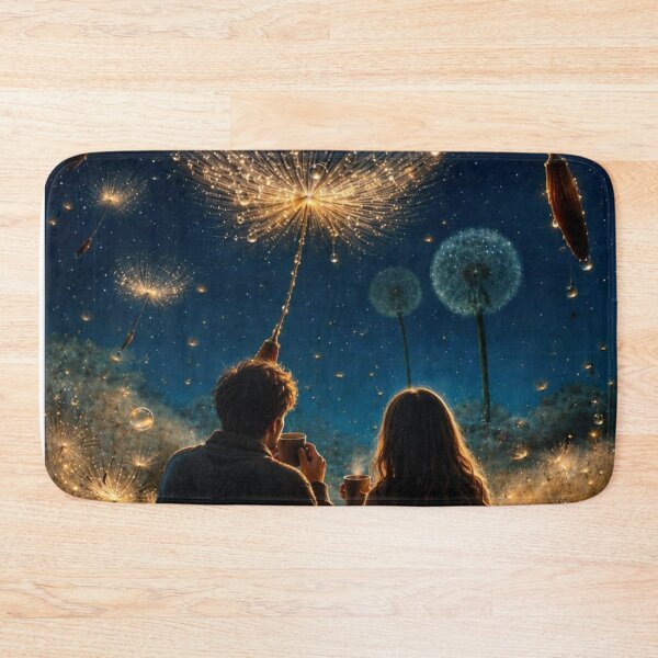 Item preview, Magical Dandelion Night – Romantic Starry Moment designed and sold by MagicMood Creations.