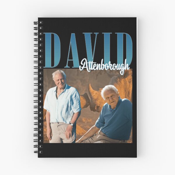 Item preview, David Attenborough Wildlife Journey Poster Design Today Graphic designed and sold by DanielFeldtART.