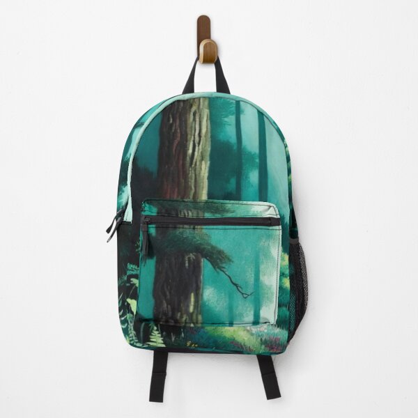 Item preview, Ethereal Forest Landscape Art | Mystical Forest Canvas Print designed and sold by Nexus Space.