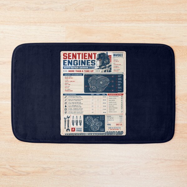 Item preview, Sentient Engine Garage Invoice designed and sold by agearb.