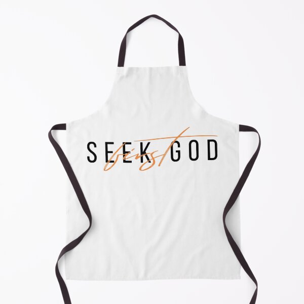 Item preview, Seek God First – Daily Christian Encouragement Quote designed and sold by Verse & Vibes.