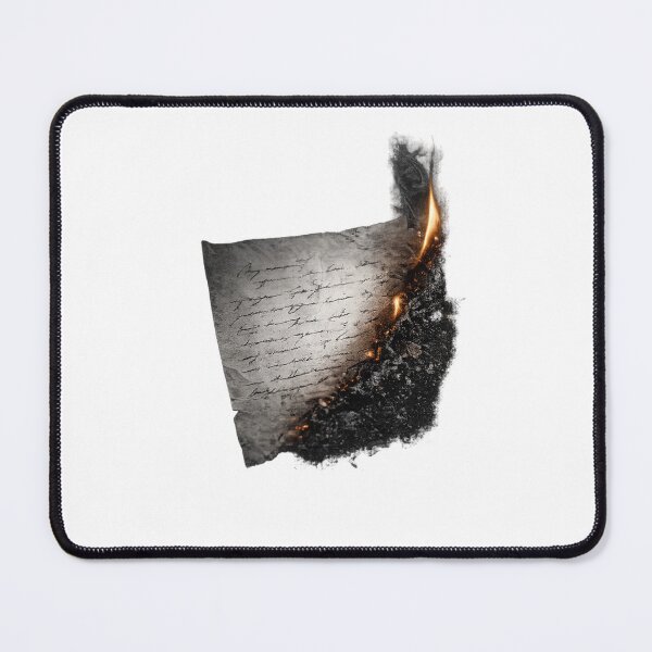 Item preview, Burned Letter designed and sold by UnglaublichGut.